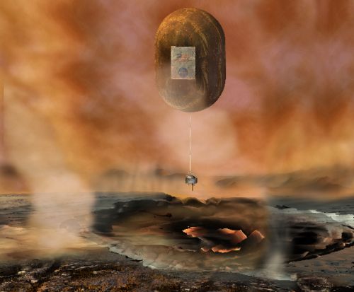 VISE (Venus In-Situ Explorer)
в представлении художника